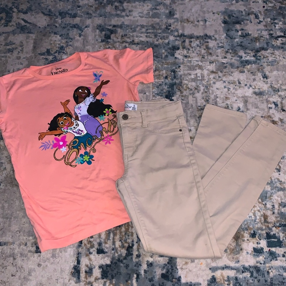 Girls outfit size 14